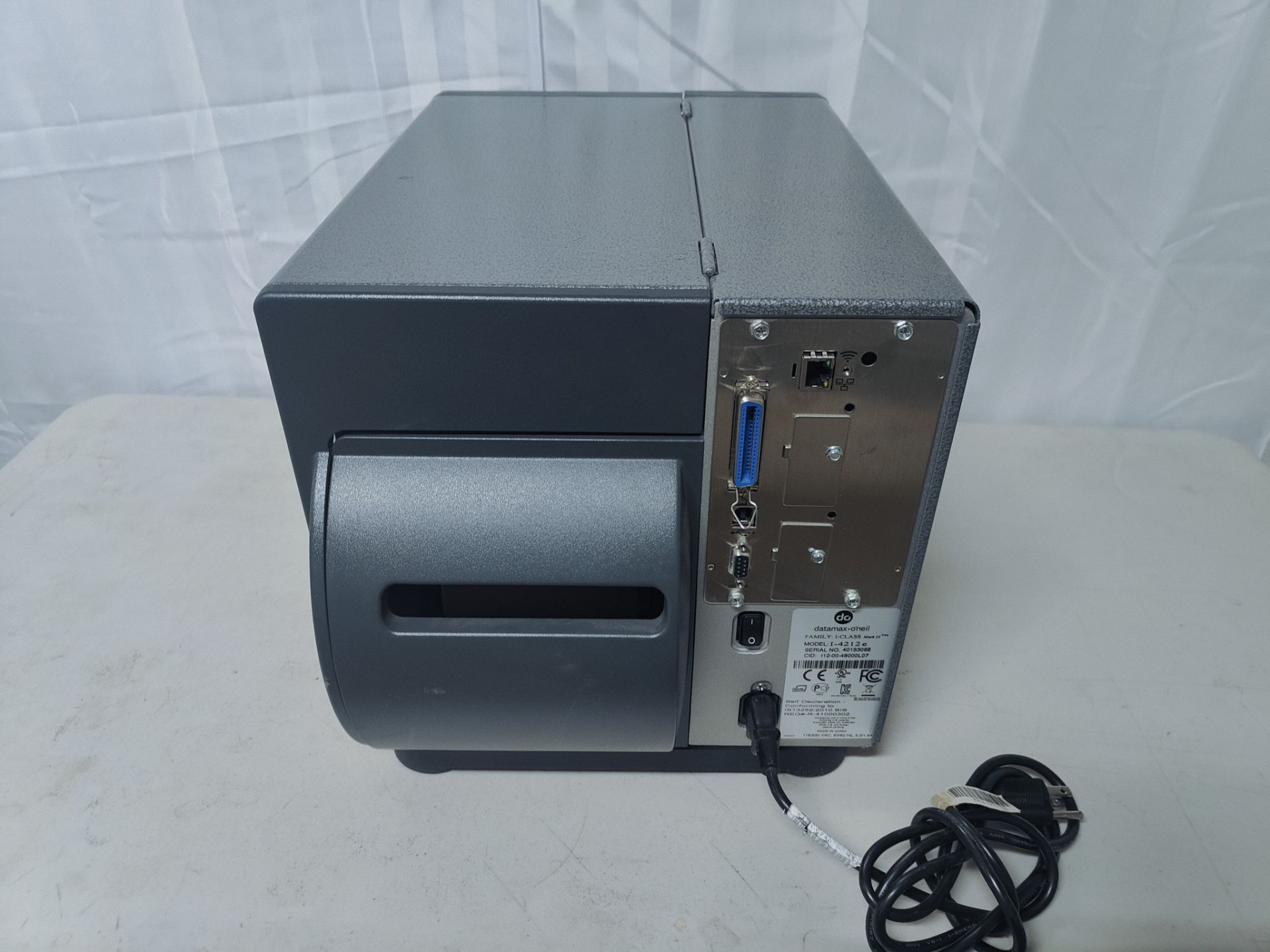 Datamax-O’Neil Mod. I-Class Mark II Industrial Label Printer - Image 5 of 6