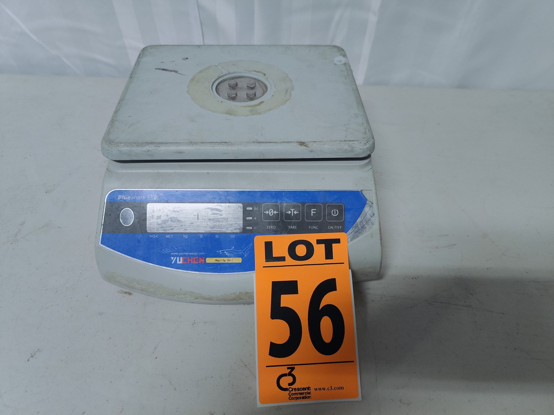 Blueshark Industrial Washdown Portion Scale