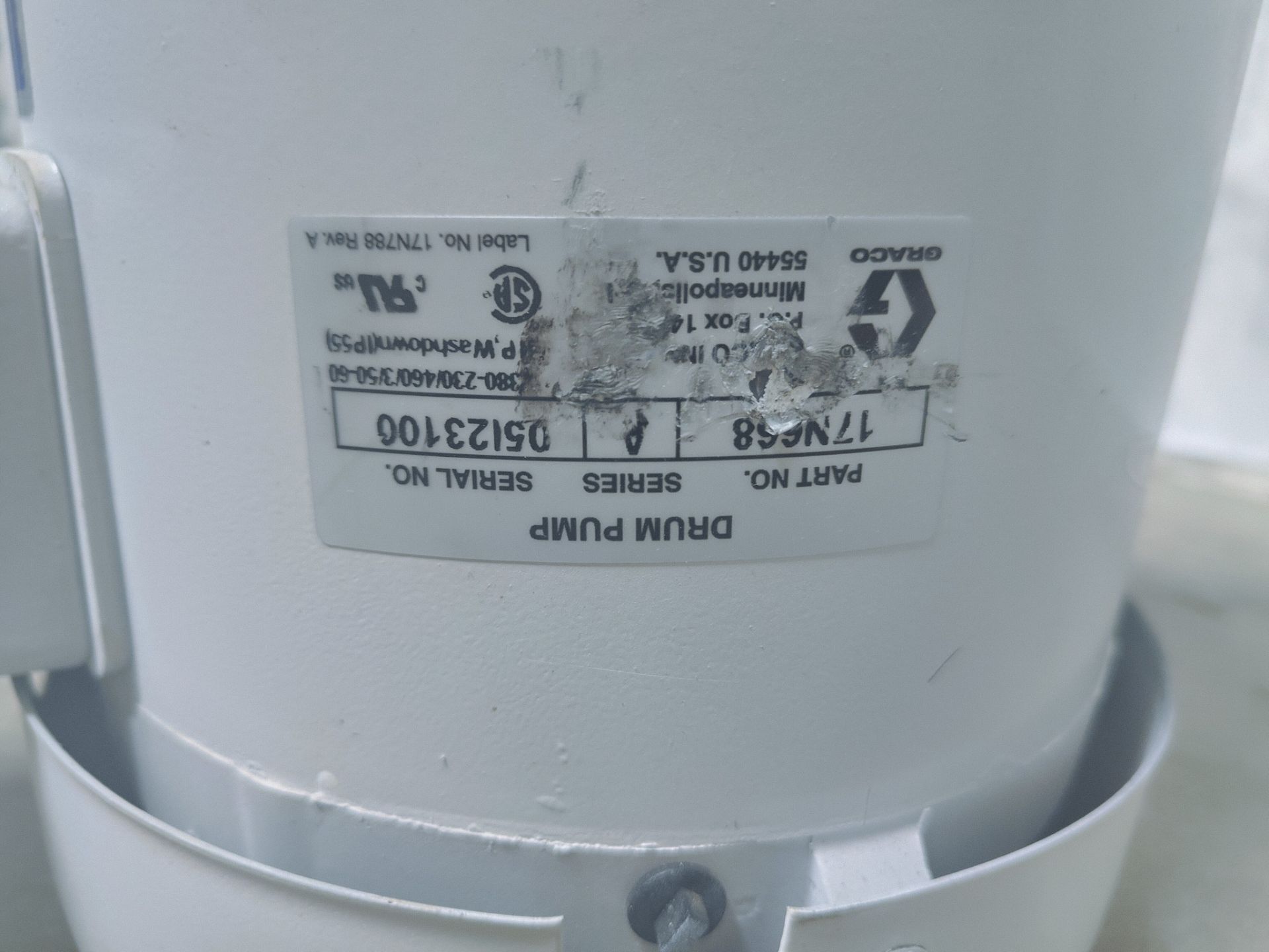 GRACO 17N668 Washdown Sanitary Wash Pump - Image 12 of 12