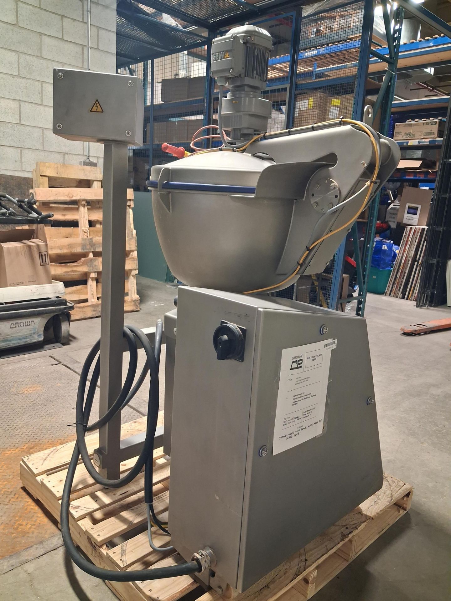 2019 Stephan Mod. UM-74-E Universal Machine Machine No: U1800673 Motor: 132L-4420 No. 8887739 Specs: - Image 6 of 11