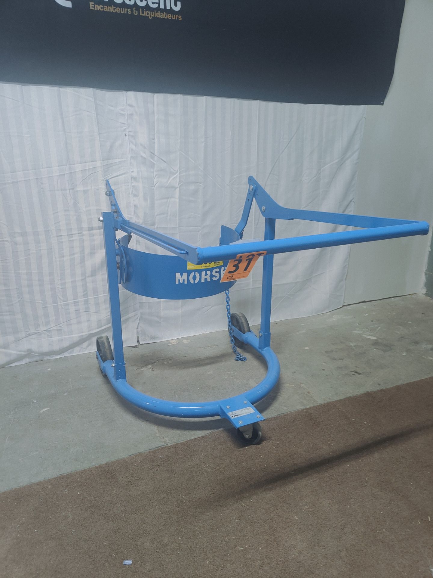 Morse Mod. 80APS Drum Handler Serial 421967 Cap. 600 lb - Image 7 of 7