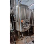 2,000 Litre HGMC SS304 Double Jacketed Brite Beer Tank / BBT (2016)