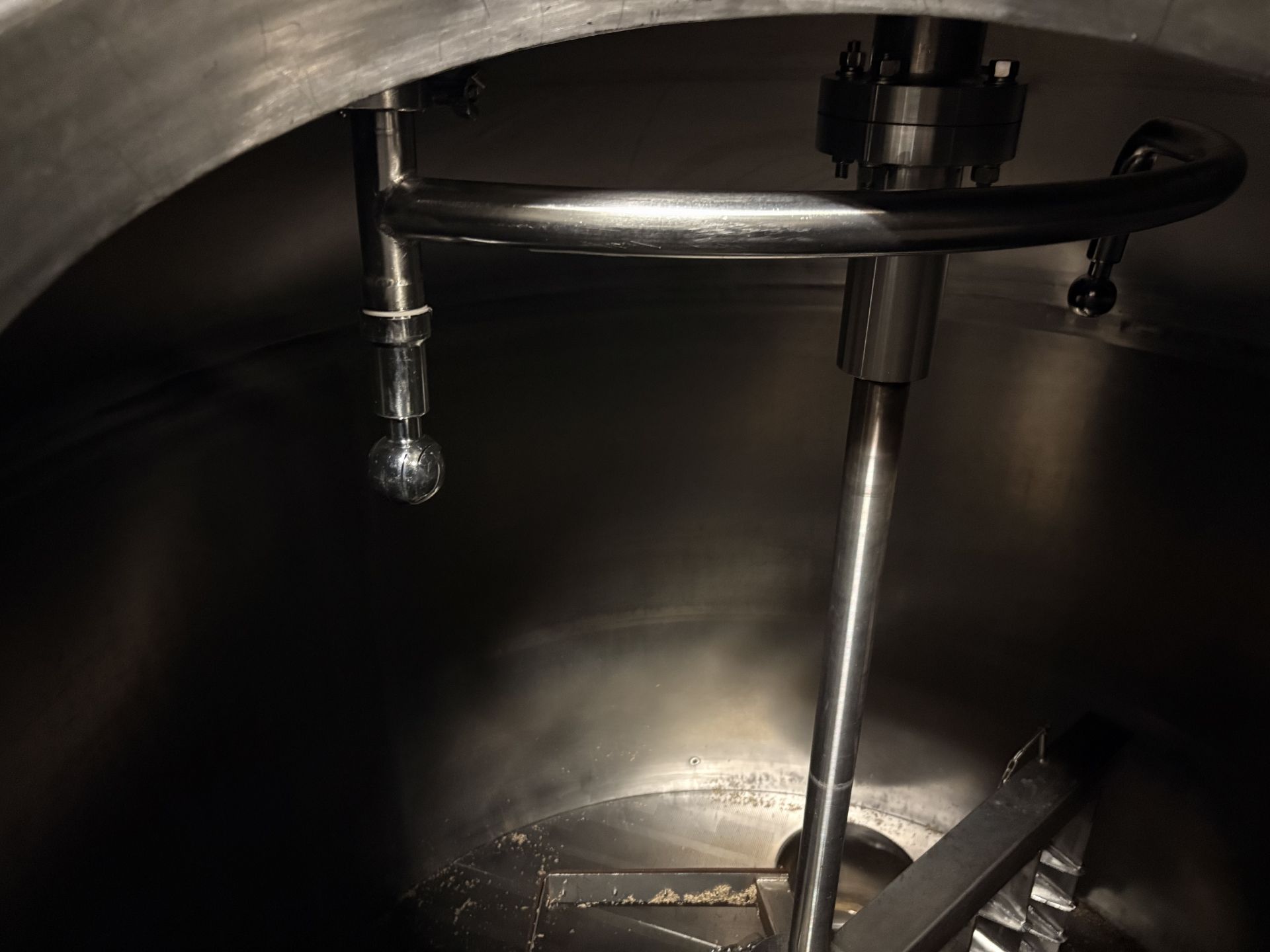 *BULK LOT* Complete 2016 HGMC Brewhouse w/ Mash & Lauter Tuns, Heat Tank, Plate Exchanger, Platform - Image 23 of 51