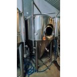 1750 Litre GW KENT SS Double Jacketed, Cone-Bottom Fermentation Tank (2006)