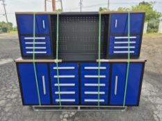 BRAND NEW 7FT 18 DRAWER 4 CABINETWORKBENCH (NY2)