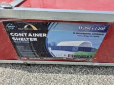 BRAND NEW GOLD MOUNTAIN C2040-300G 20FT X 40FT CONTAINER SHELTER (NY22)