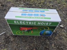 BRAND NEW ELECTRIC HOIST (Z19)