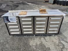 BRAND NEW 7FT 20 DRAWER WORKBENCH (NY7)