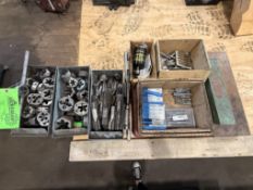 LOT OF TAPS AND DYES