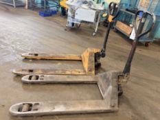 LOT OF 2 PALLET JACKS