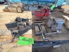 LOT OF 5 TABLE TOP VICES