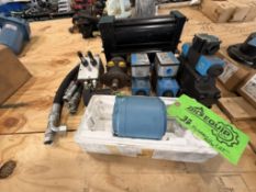 LOT OF MISC HYDRAULICS TOOLS