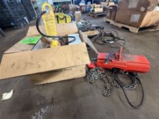 LOT OF 2 ELECTRIC HOIST
