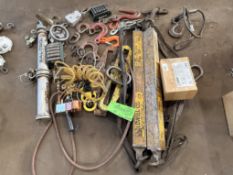 LOT OF MISC RIGGING EQUIPMENT
