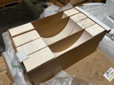 Industrial Refractory Block Assemblies Curved High-Temperature Inserts in Crate (NEW in Box)