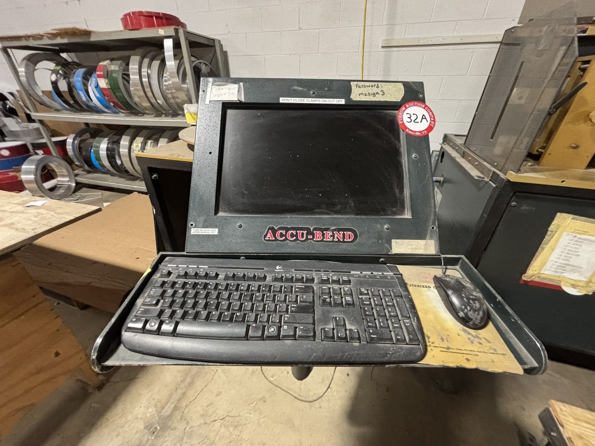 AccuBend Channel Letter Bend Model 410, S/N 0107-630-050L Mfg. 2019, includes spare parts - Image 3 of 5
