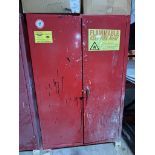 Eagle Flammable Liquid Storage Cabinet (44" W x 19" D x 64" H)
