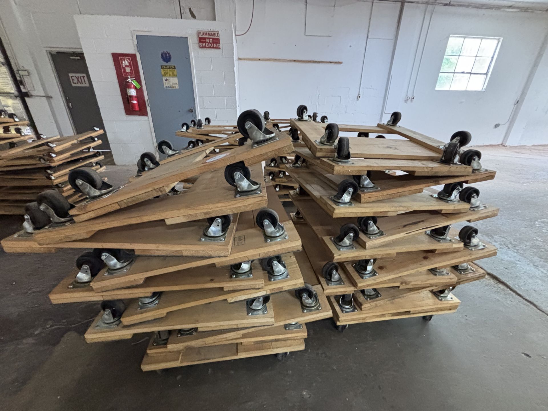 Approximately (20) 4-Wheel Dollys (31" x 24.5)