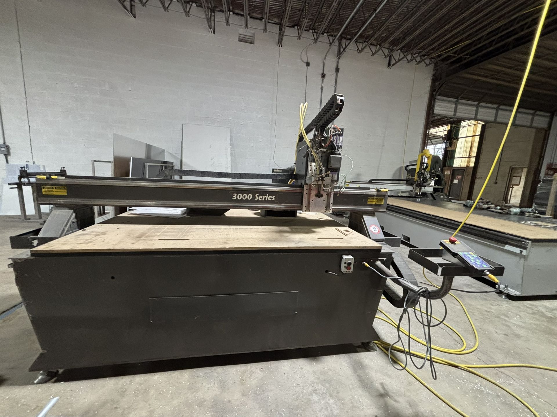 Multi Cam 3000 Series CNC Router 7 x 12' Bed, S/N 3-305-R-PF05464 - operating condition unknown - Image 2 of 6
