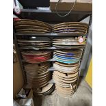 Large Assortment of Rolled 3/4" , 1" and 2" Trim Cap, 4 Partial boxes Silicones Caulk