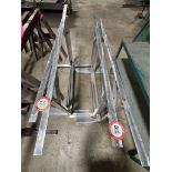 (4) Aluminum Drying/Paint Racks
