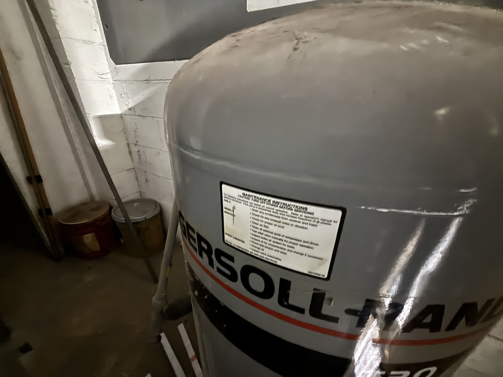 Ingersoll Rand T30 Air Receiver Tank - Image 2 of 2
