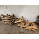 Approximately (20) 4-Wheel Dollys (31" x 24.5)