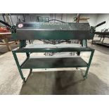 Tennsmith Sheet Metal Brake Model S4822, S/N 1577