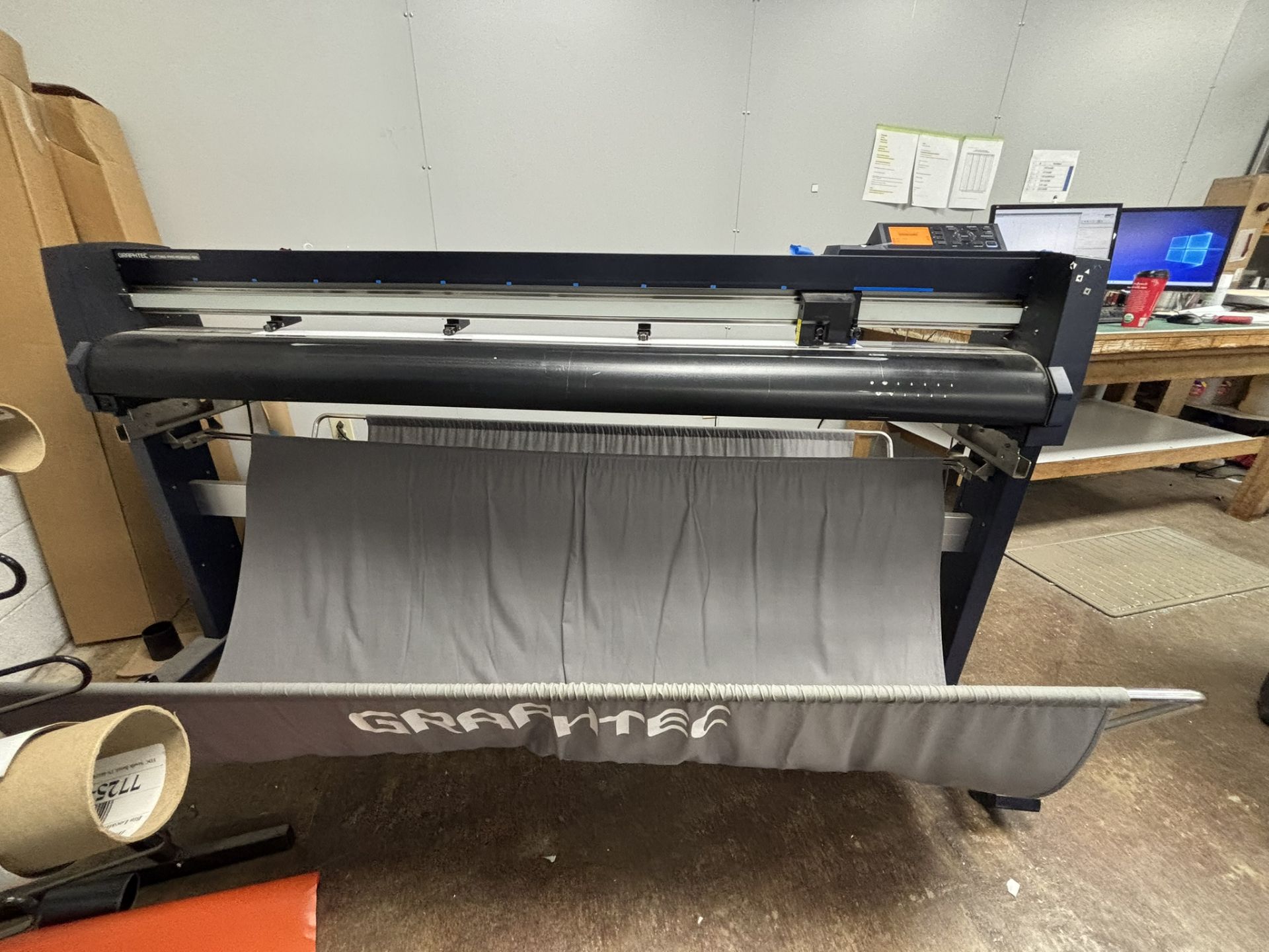 Graphtec FC9000-160 Vinyl Cutting Plotter, P/N 621839110
