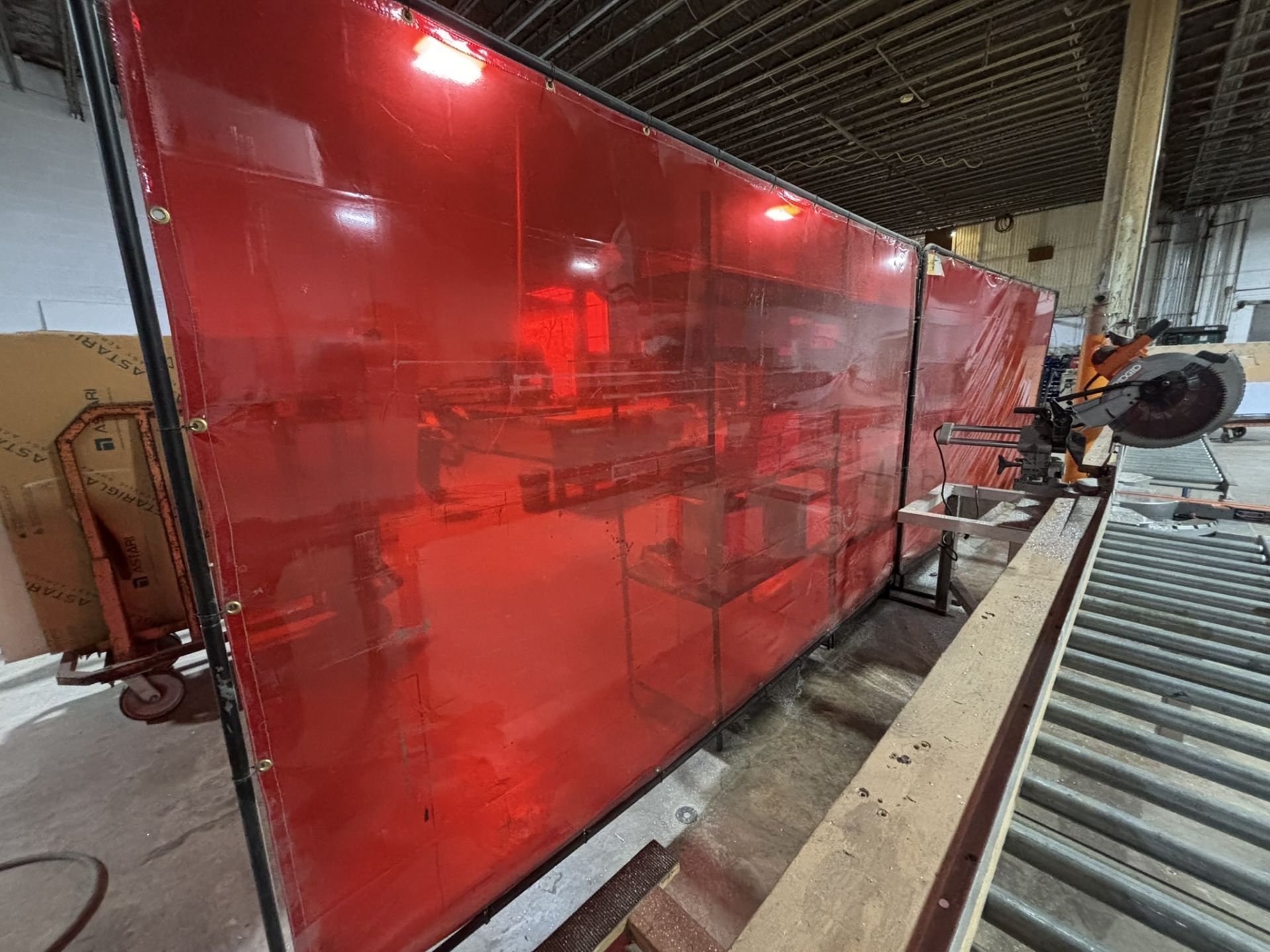 (2) 6 x 10 Welding Curtains - Image 2 of 2