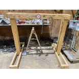 Custom Built Strap Rack, Assorted Hardware, Approx (12) AGI Transformer Enclosers