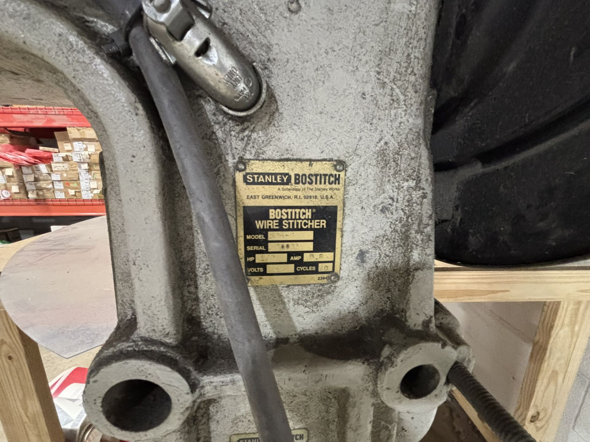 Bostitch Heavy Wire Stitcher Model S25-SAW, S/N 20032 - Image 3 of 3