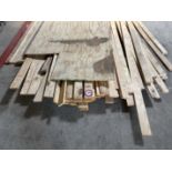 Large Quantity of Treated Lumber- (Approx 50-60) 12' 1 x 4s
