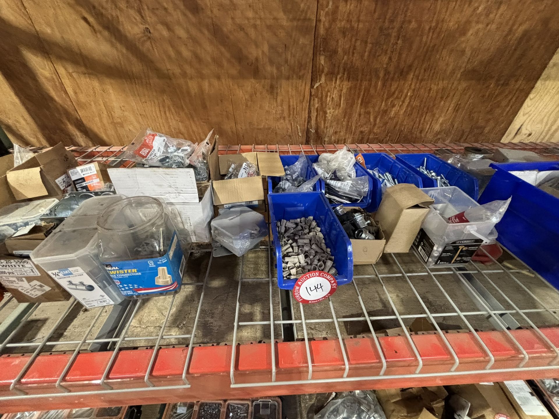 Large Quantity of Hardware, Screws, Bolts, Nuts, Washers, Wire, Lighting Components Conduit, etc. - Image 2 of 6