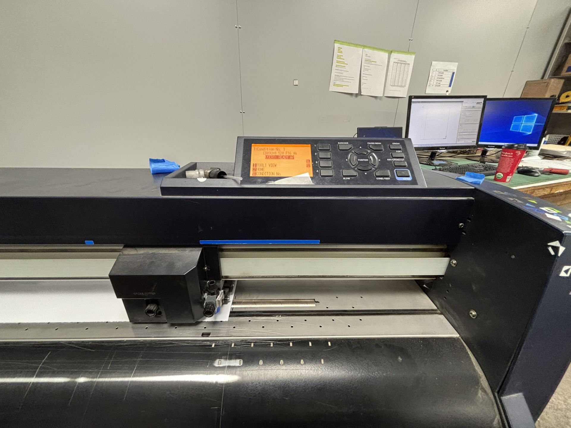 Graphtec FC9000-160 Vinyl Cutting Plotter, P/N 621839110 - Image 2 of 5