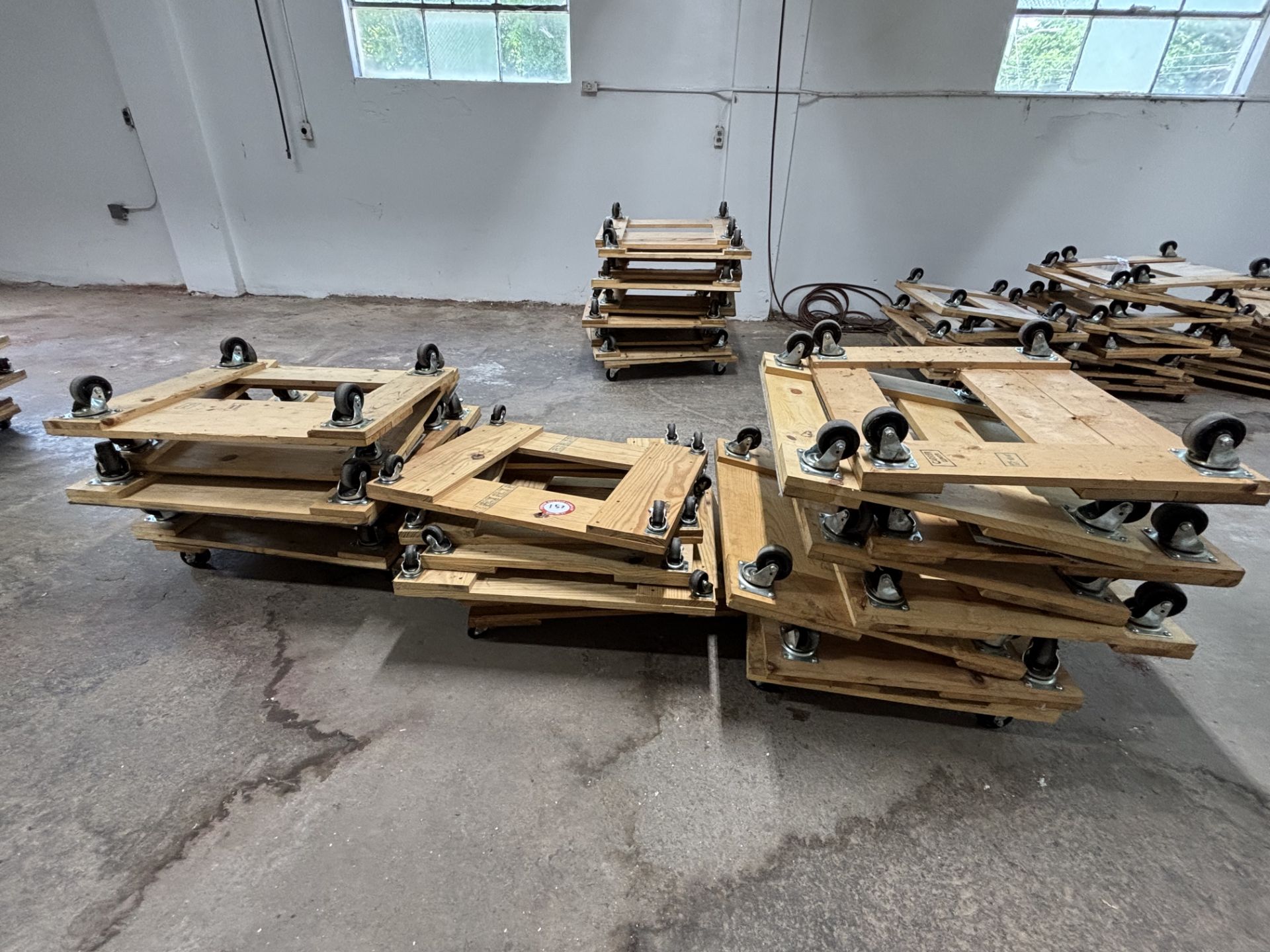 Approximately (20) 4-Wheel Dollys (31" x 24.5)