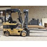 DAEWOO Forklift Model GC255-2 Propane Powered, Solid Tire, 4700 lb. Capacity, 189" Vertical Lift,