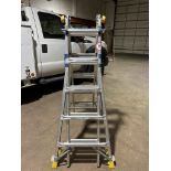 Werner Multi Position Pro Adjustable Aluminum Step/Extension Ladder