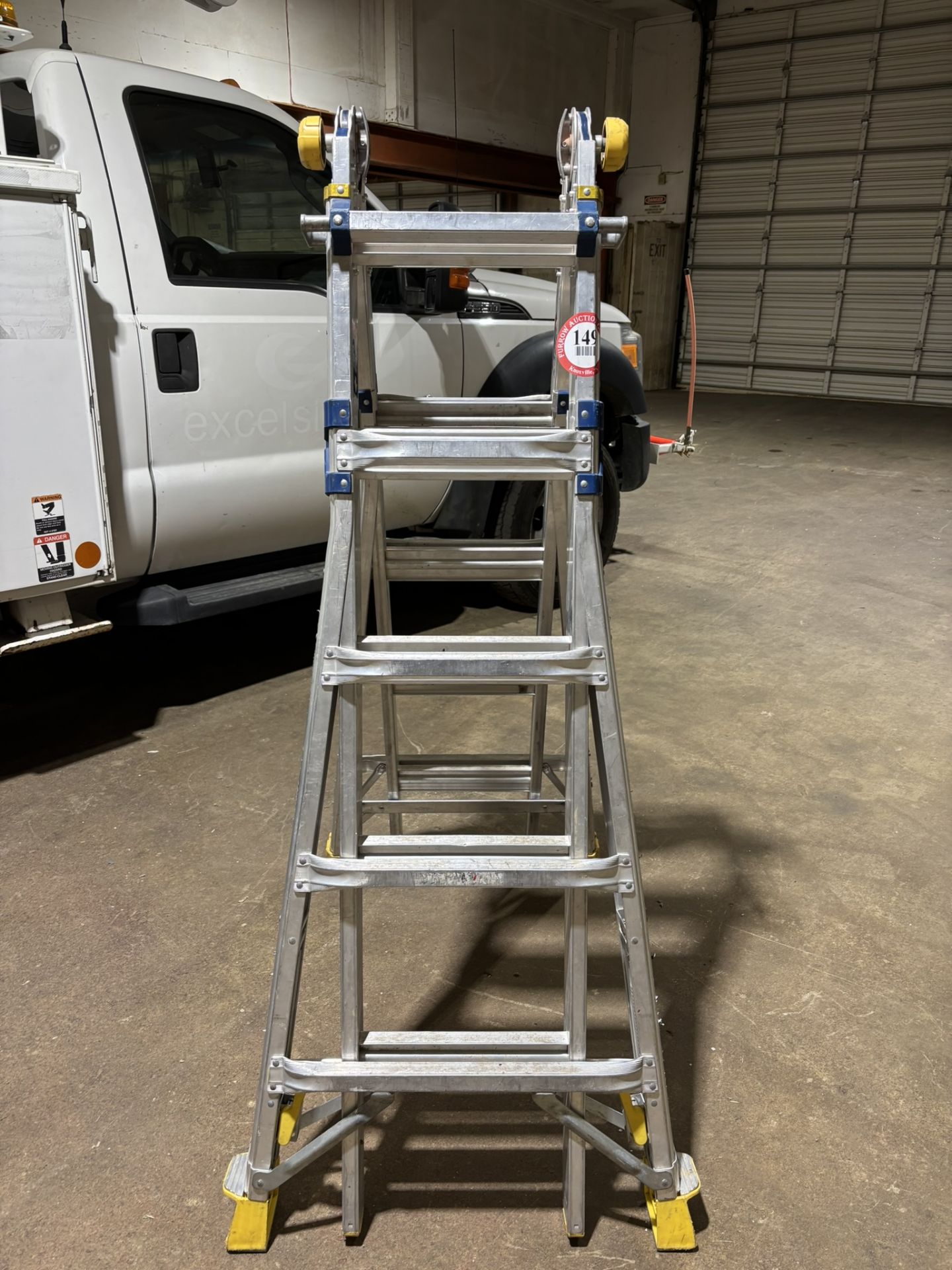 Werner Multi Position Pro Adjustable Aluminum Step/Extension Ladder