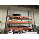 One Section Of Teardrop Style Heavy Duty Industrial Racking, 150" W x 32" D, 3 Shelves