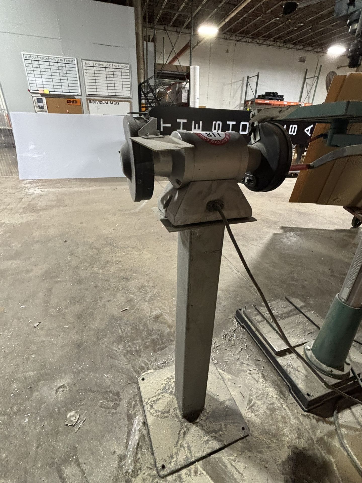 Skil Model 3396 Pedestal Mounted 6" Bench Grinder - Image 3 of 3