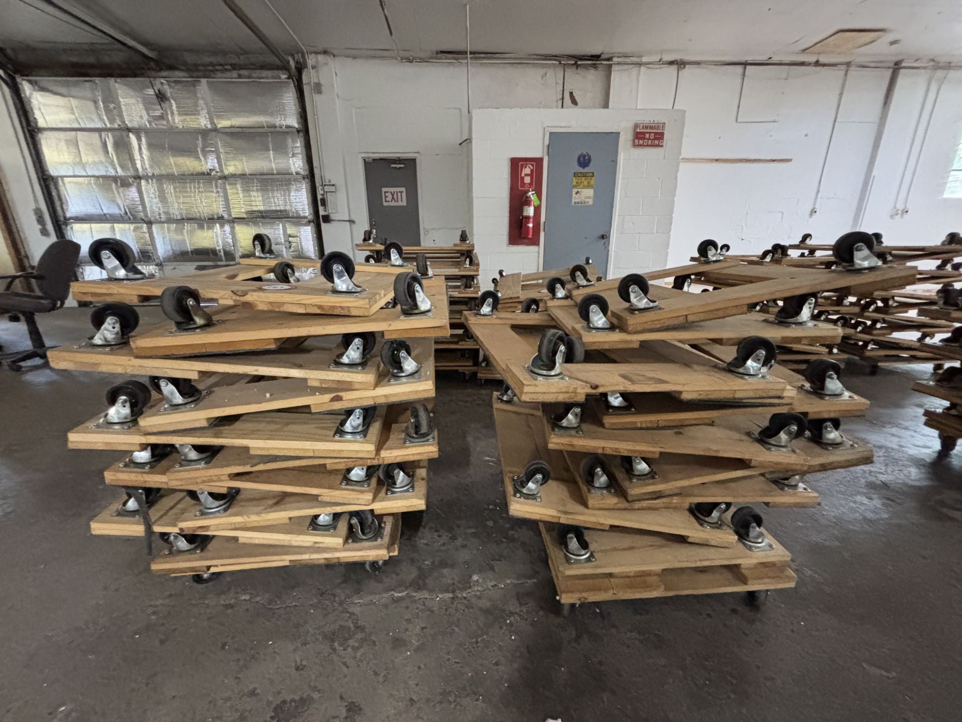 Approximately (20) 4-Wheel Dollys (31" x 24.5)