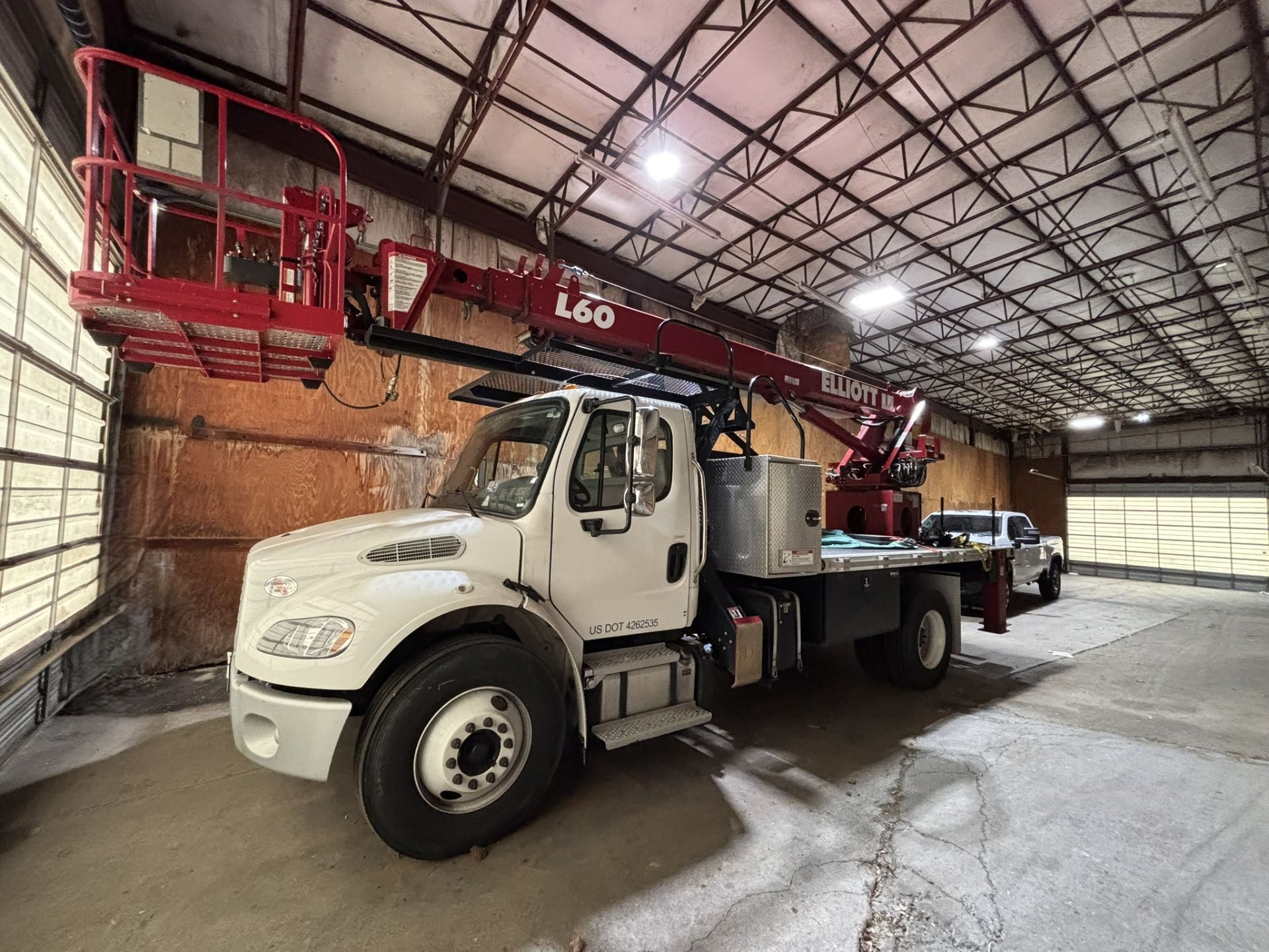 2019 FREIGHLINER M2 106 Crane Truck with ELLIOTT L60 Mounted Crane, 6.7L I6, Diesel