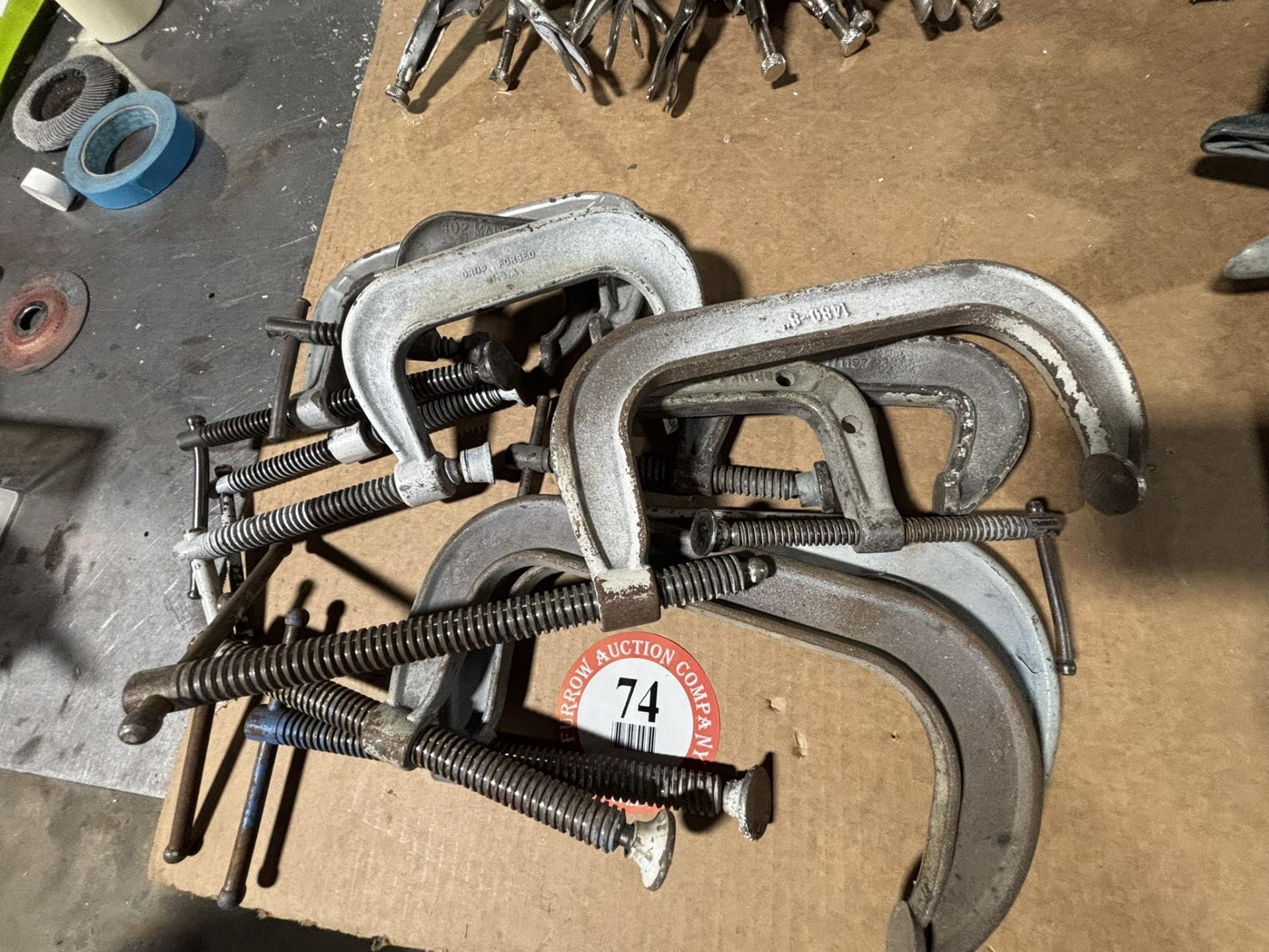 Assorted Size Heavy Duty C-Clamps