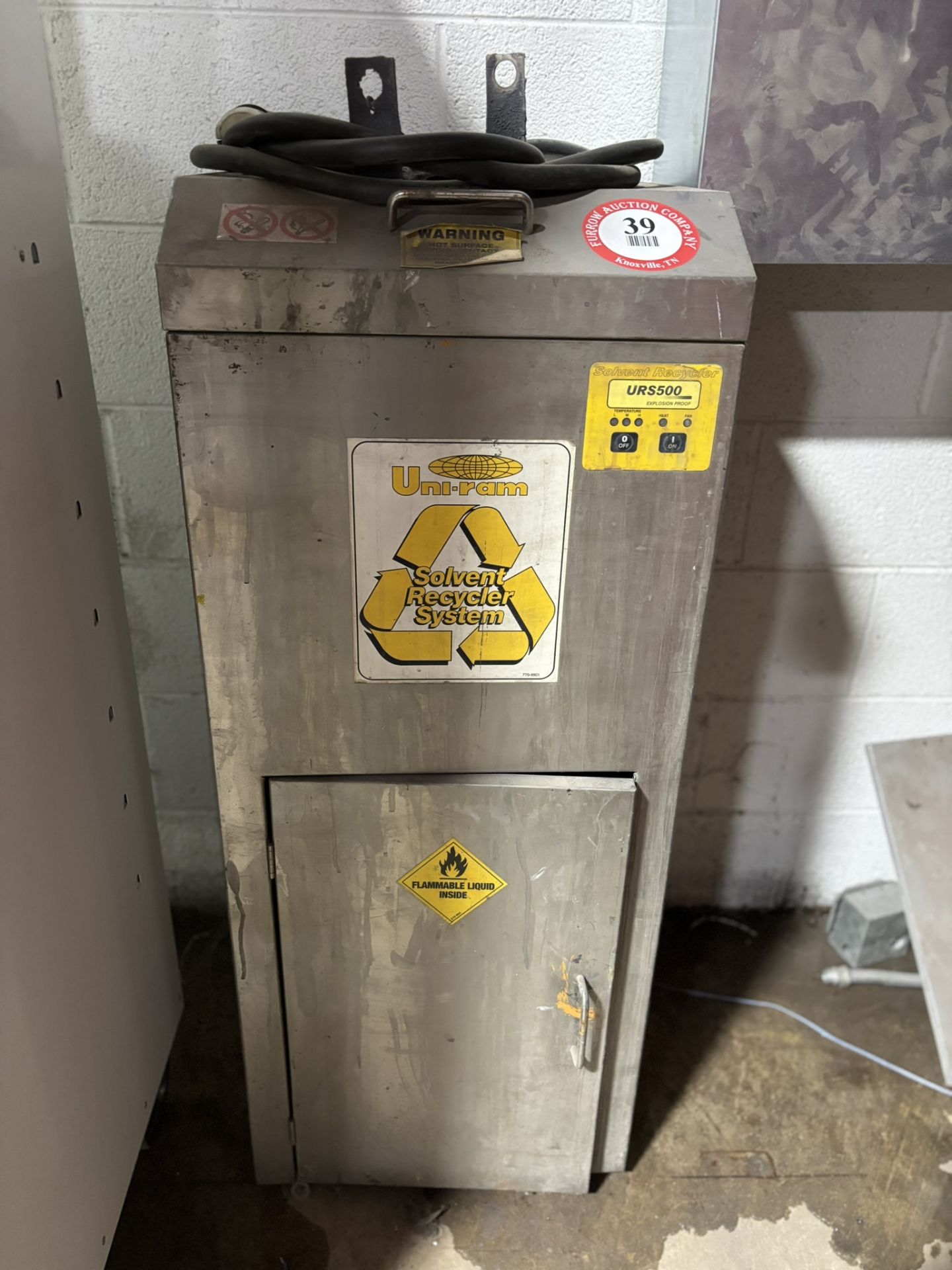Uni-Ram Solvent Recycler System