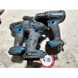 (4) Makita Cordless Drills (No Battery Or Charger)