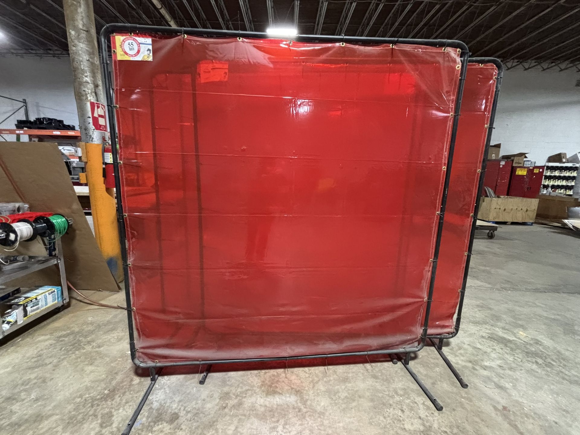 (4) Tillman Welding Curtains (6' x 6')