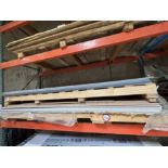 Assortment of 3/4" thick 4 x 10 Aluminum Sheets, 1/2" thick 5 x 10 Aluminum Sheets