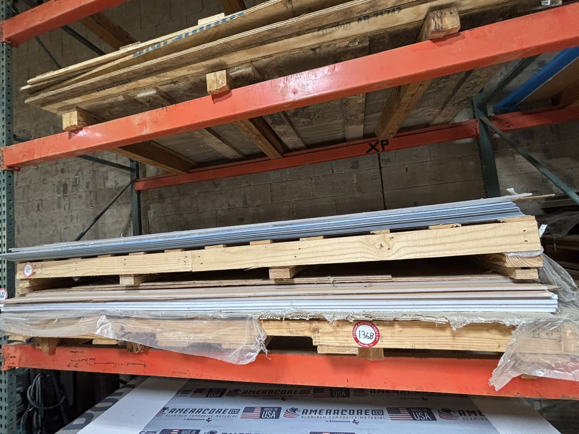 Assortment of 3/4" thick 4 x 10 Aluminum Sheets, 1/2" thick 5 x 10 Aluminum Sheets