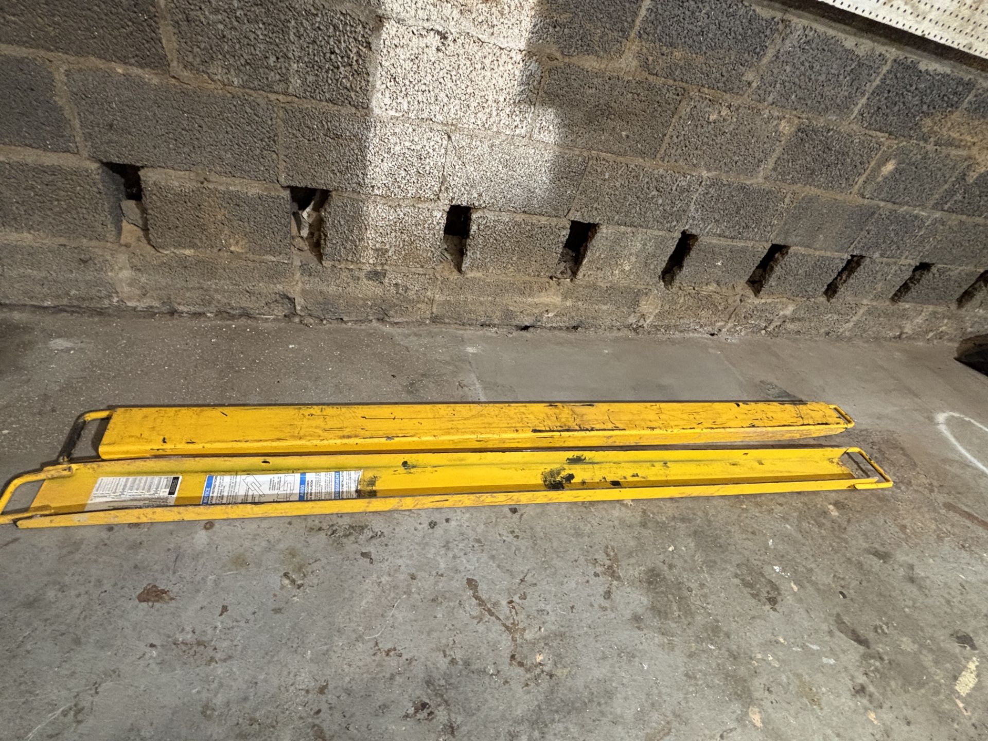 7" Forklift Fork Extensions